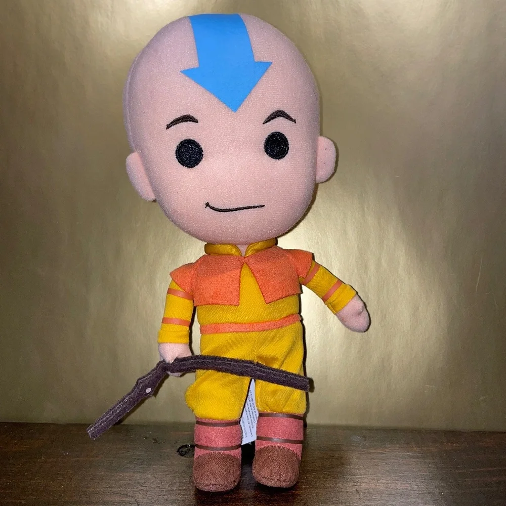 Avatar The Last Airbender Aang Q-Pal Stuffed‎ Plush Doll Toy 9